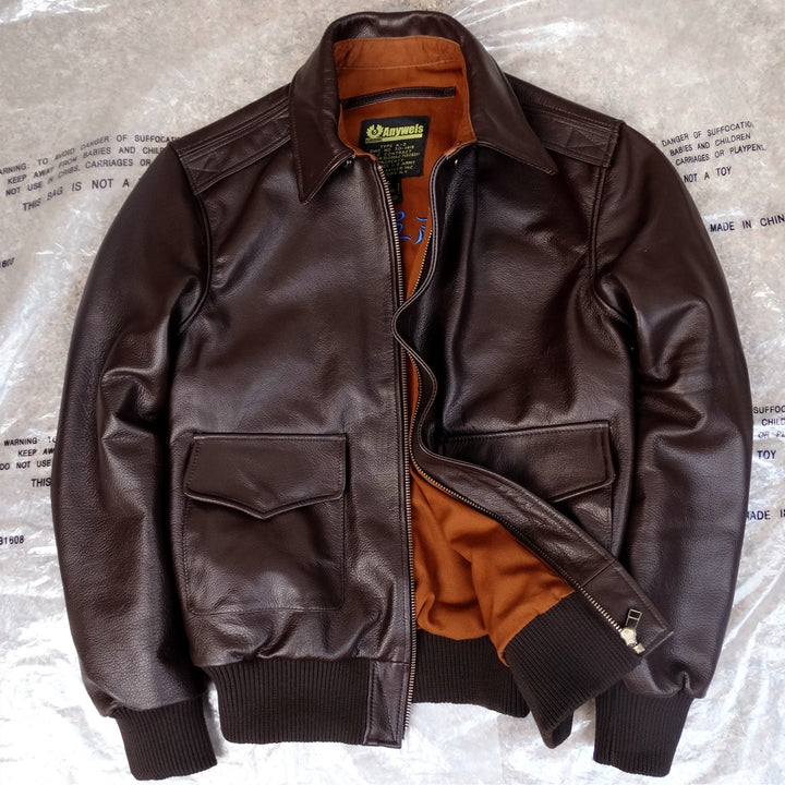 Aviator Leather Jacket