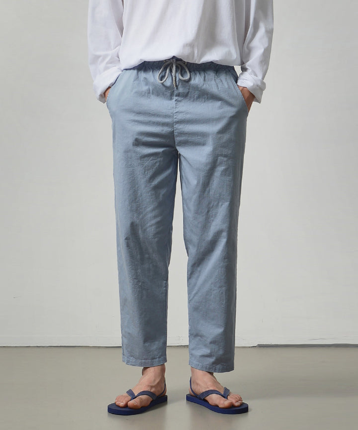 Cotton Cropped Pants