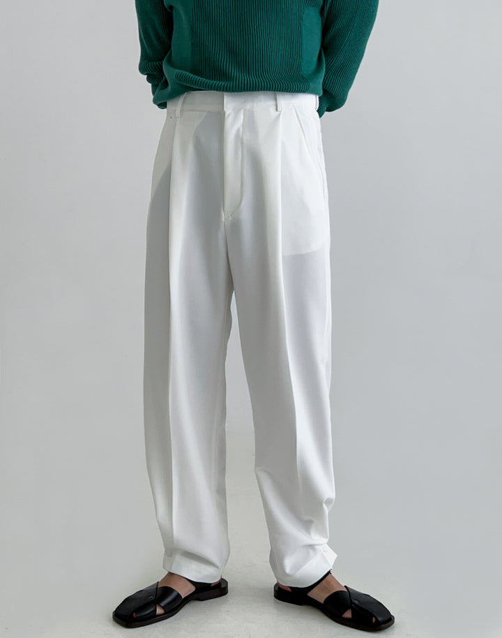 Pleated Drape Trousers