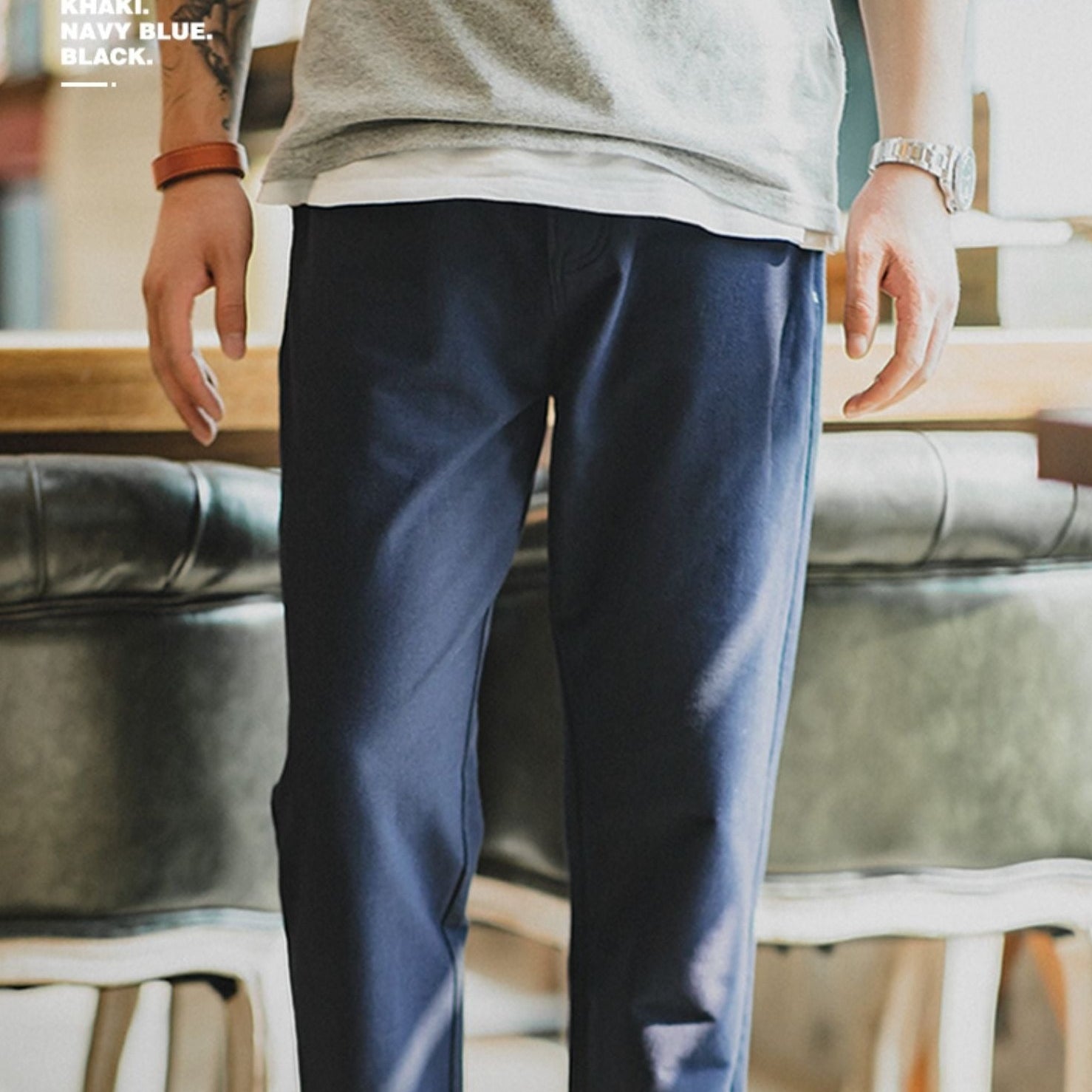 Straight Spring And Autumn Small Fee Casual Pants