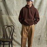 Labor Union Double Pleated Profile Tapered Trousers