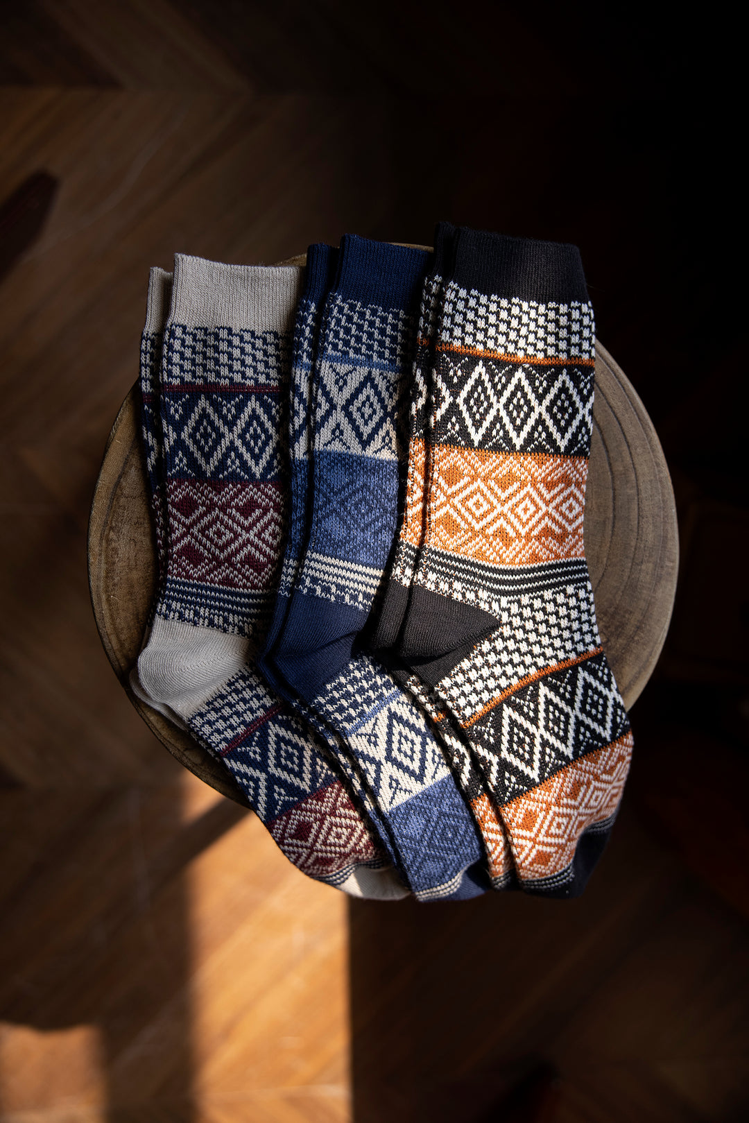 Ethnic Mid-Tube Socks