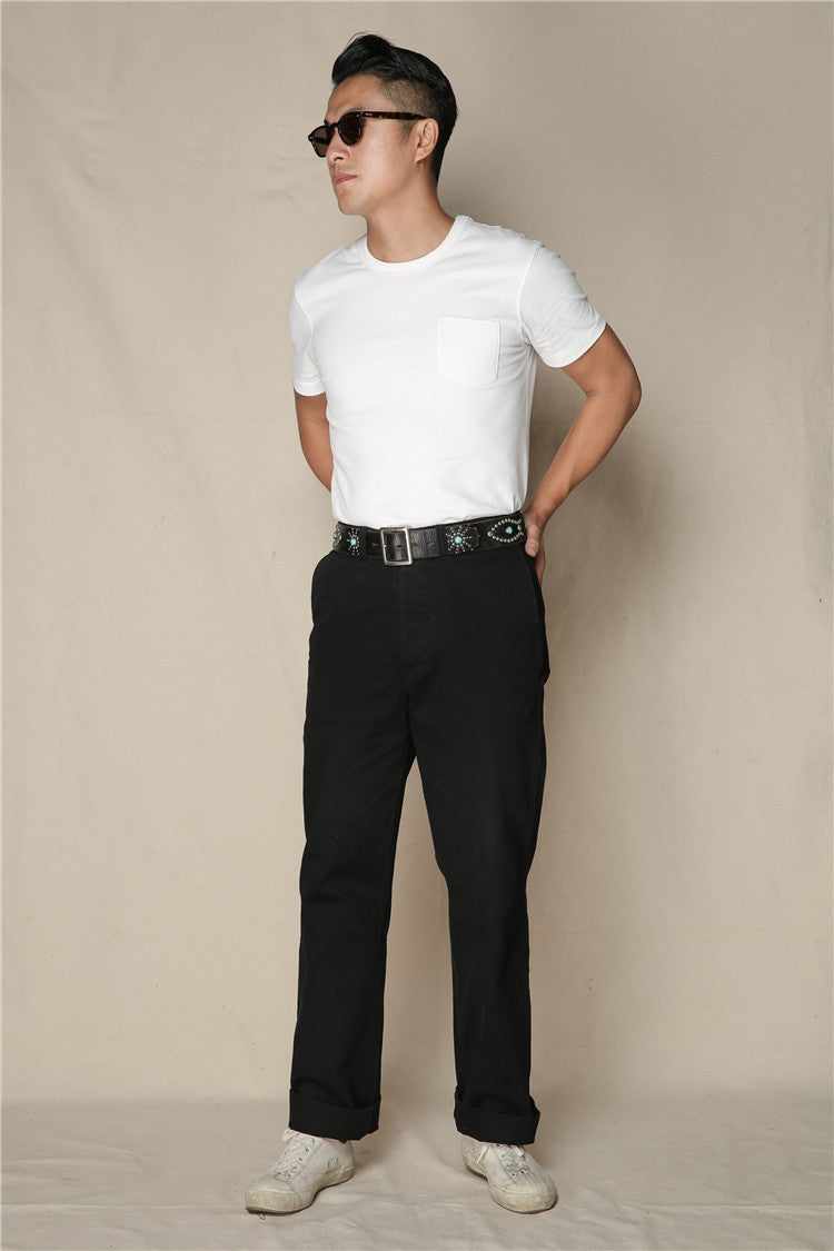 Casual High Waist Chinos