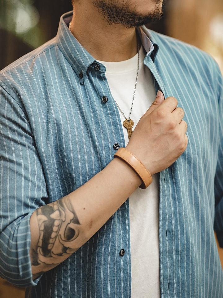 Brushed Stripe Shirt