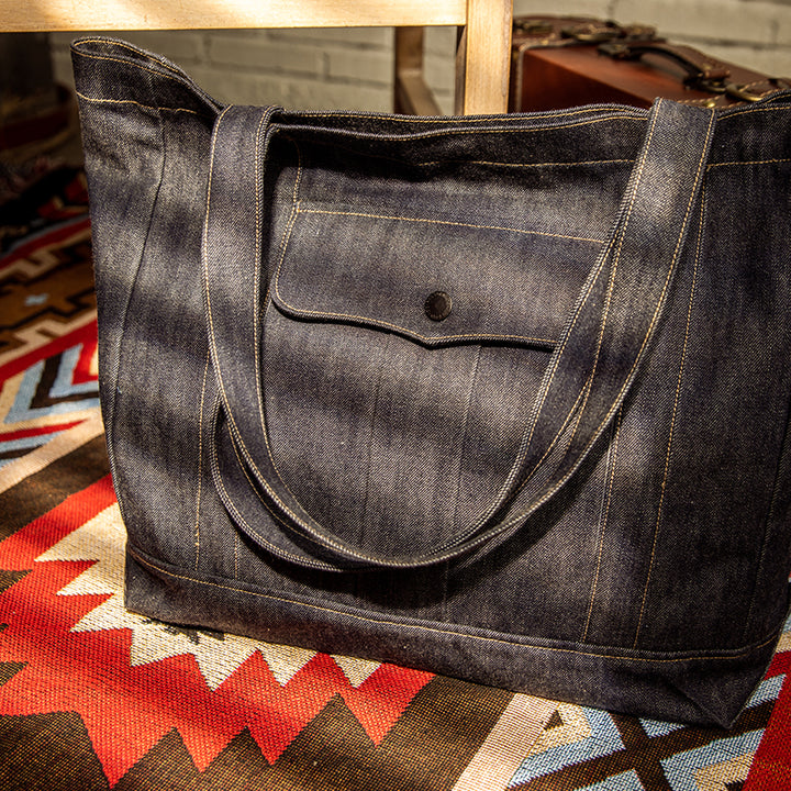 Denim Tote Bag