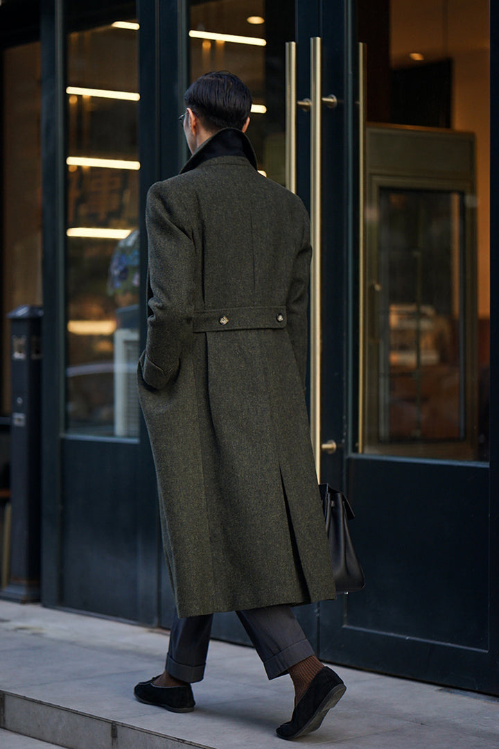 Winter Wool School Coat