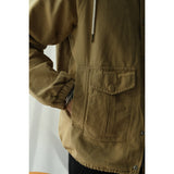 Retro Tooling Functional Military Wind Hooded Jacket