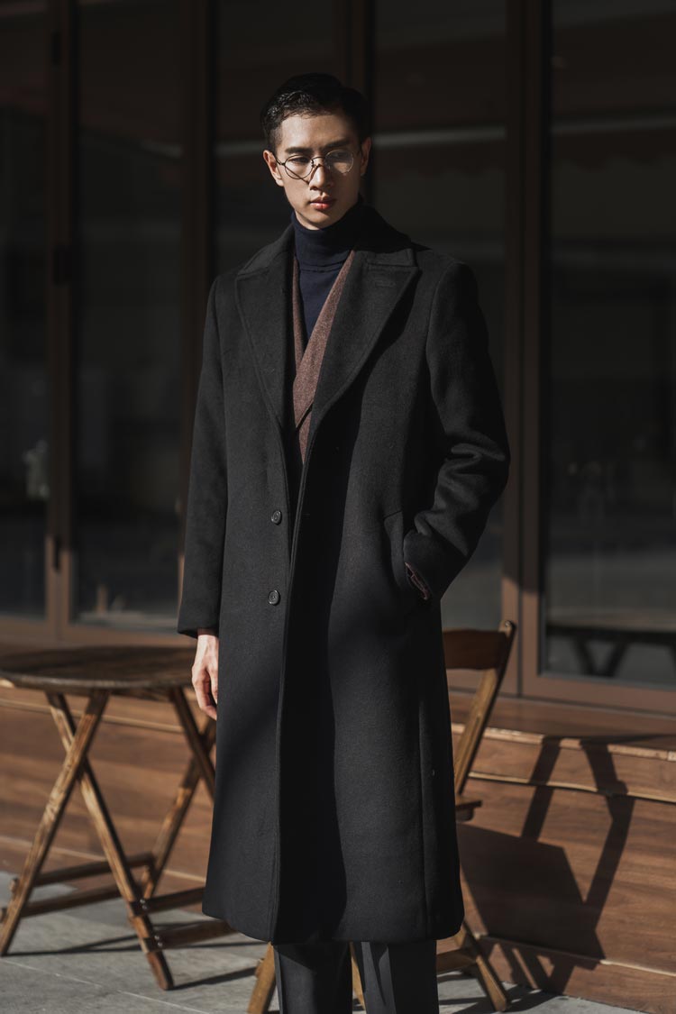 Oversized Thick Wool Coat