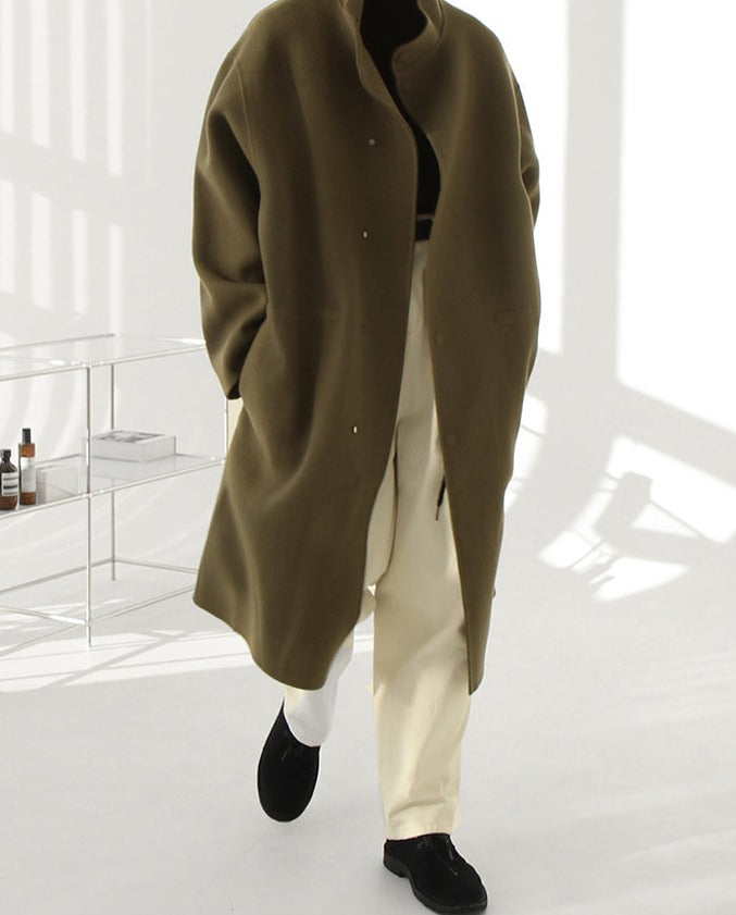 Double-Sided Wool Coat