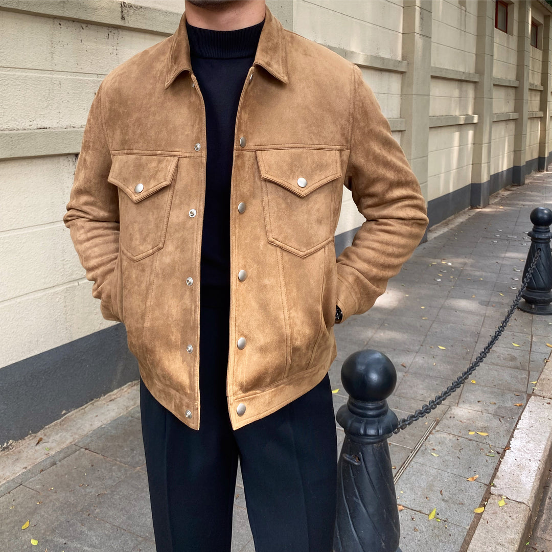 Suede British Jacket