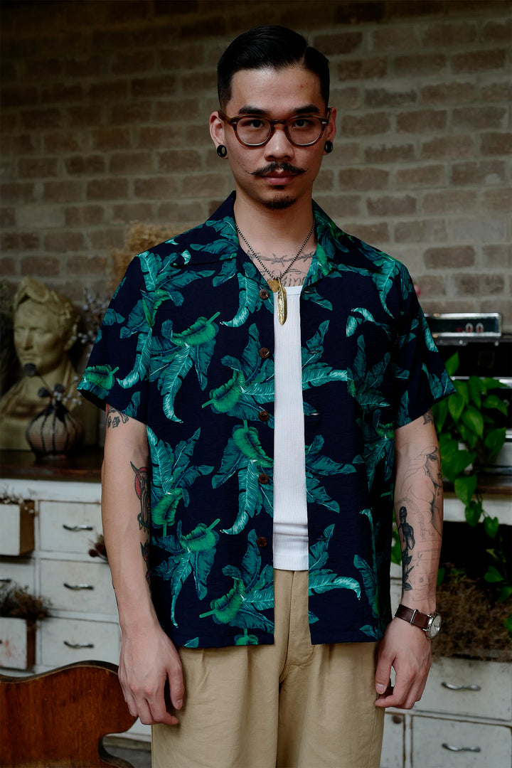 Short-Sleeved Hawaiian Shirt