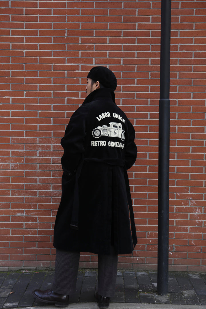 Corduroy Trench Windbreaker