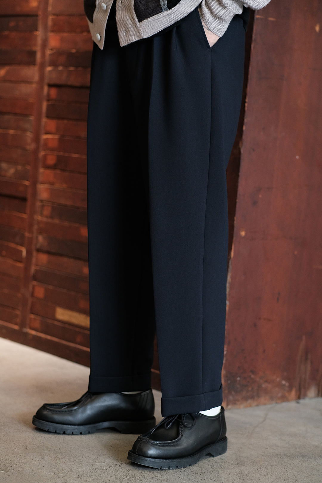 Kangzheng Retro Wide Leg Trousers