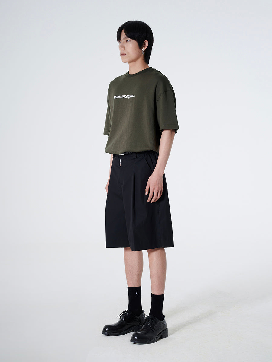 Button Round Tee