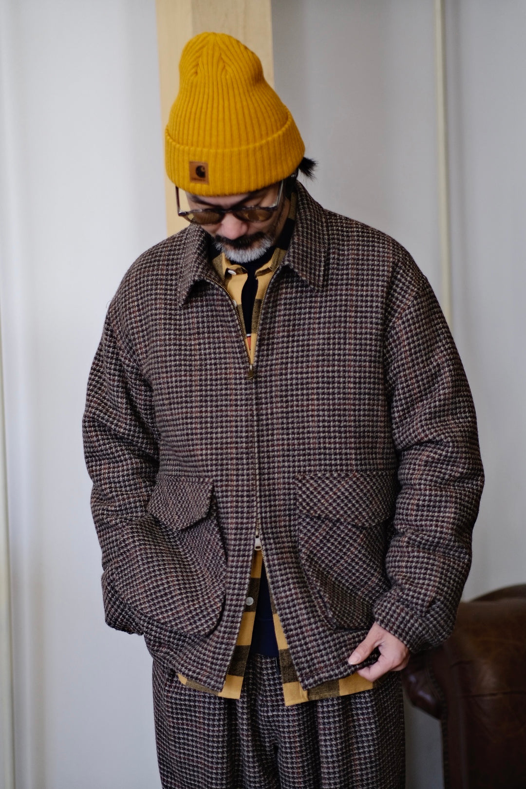 Tweed Quilted Jacket