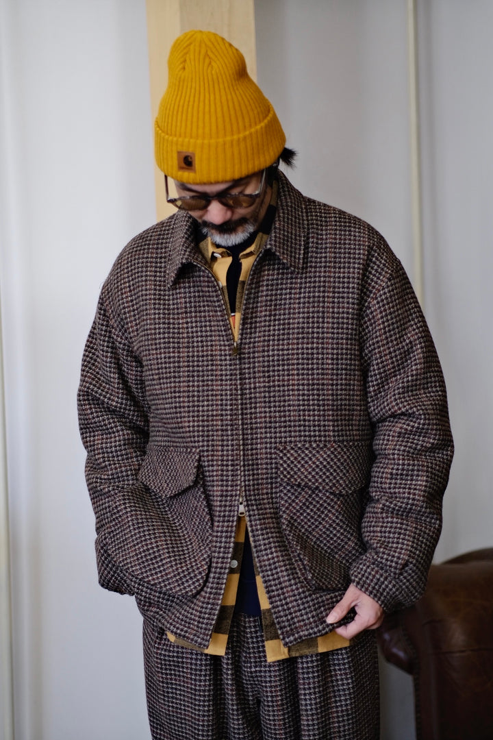 Tweed Quilted Jacket