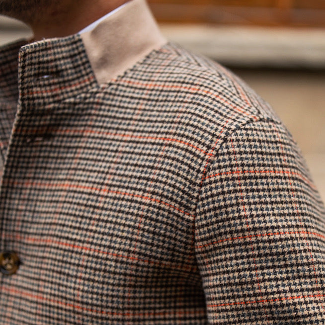 Tweed Wool Bomber