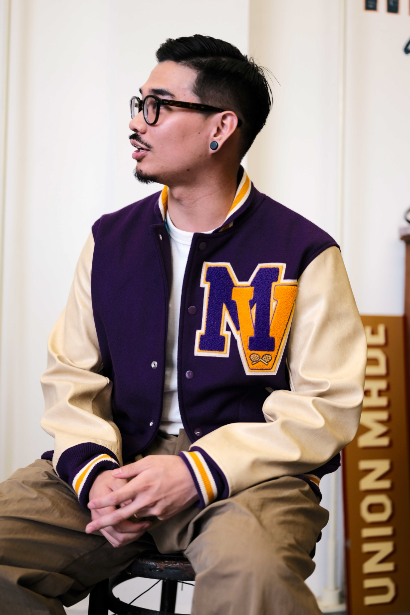 Embroidered Baseball Jacket