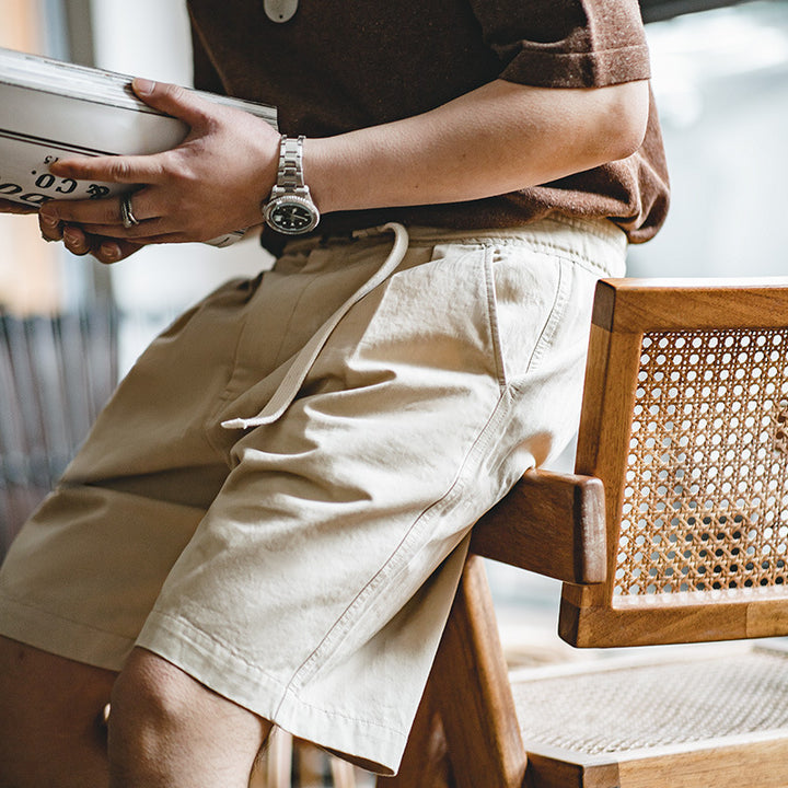 Buckle Belt Shorts