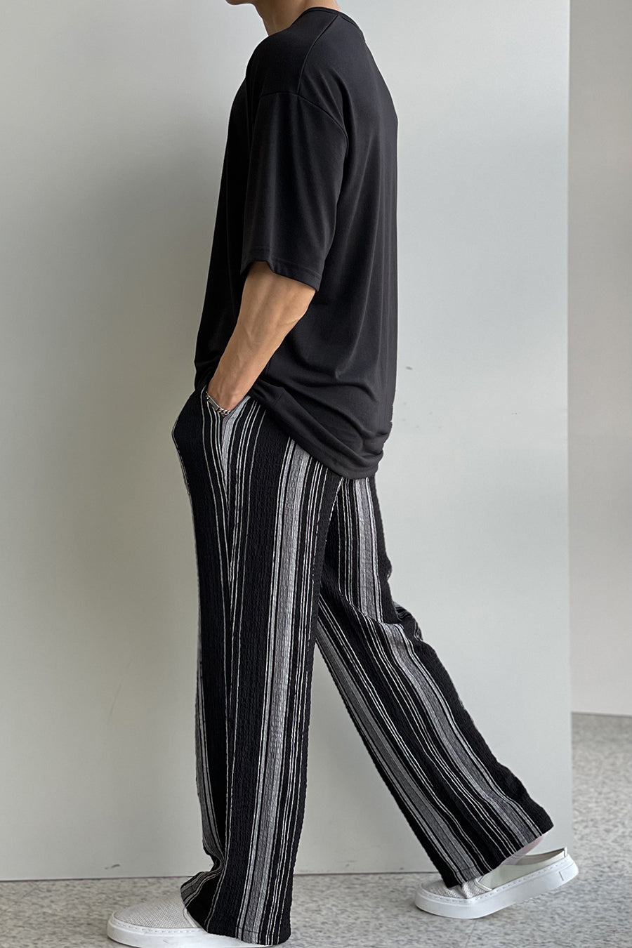 Vertical Stripe Trousers