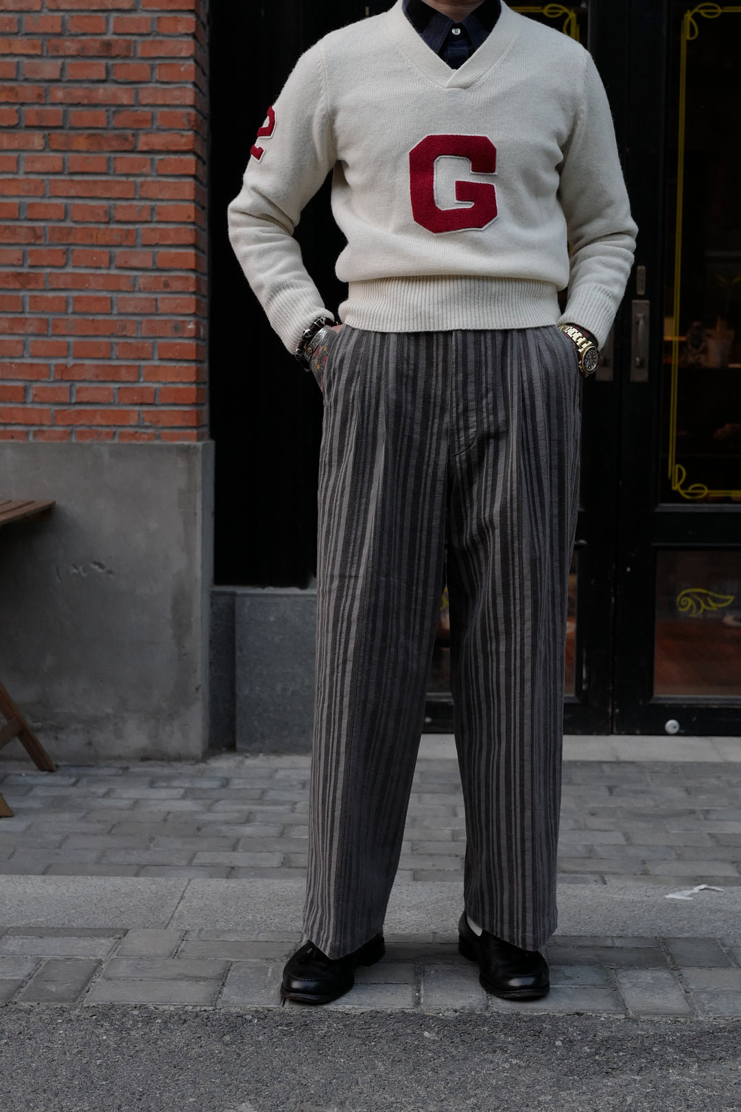 Corduroy Wide Leg Pants