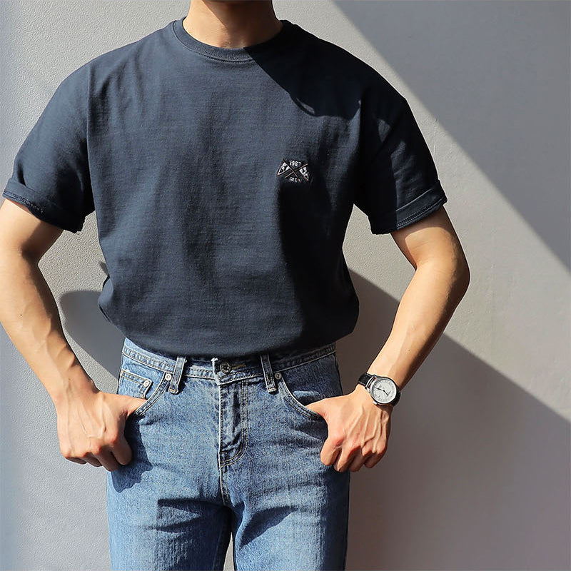 Embroidered Badge T-Shirt