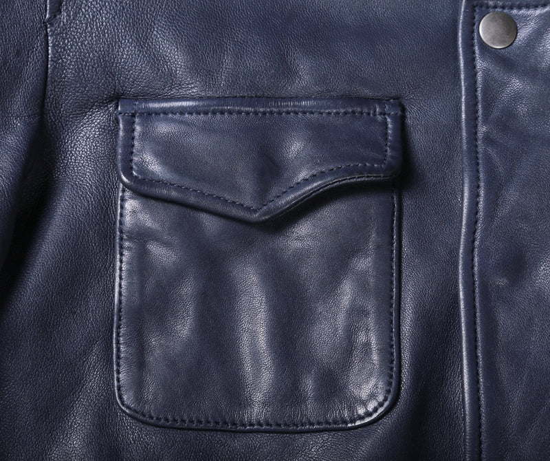 Japanese Leisure Leather Jacket