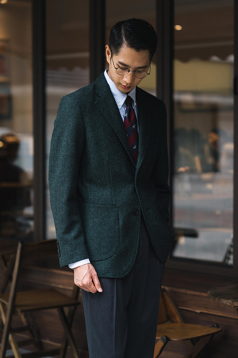 Tweed Wool Blazer