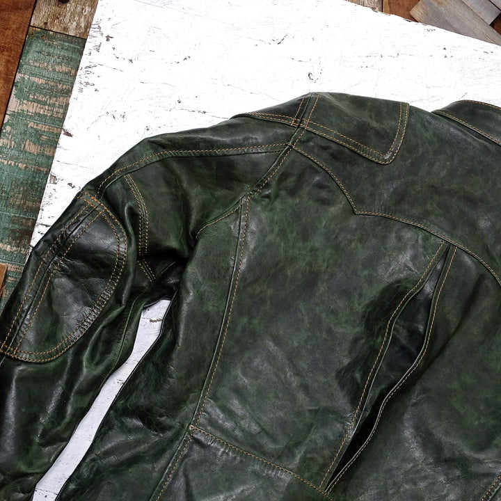 Green Pony Skin Jacket