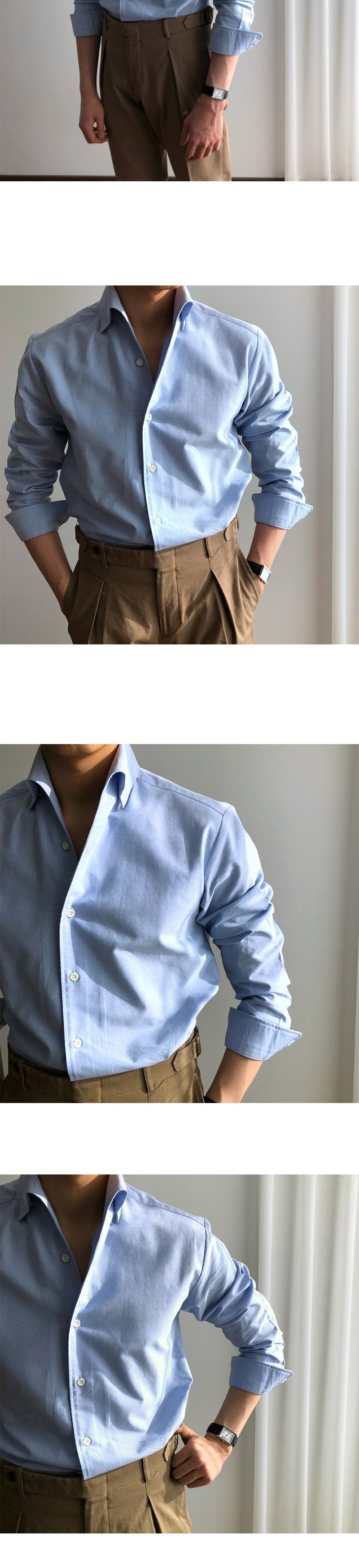 Gentleman Retro Collar Shirt