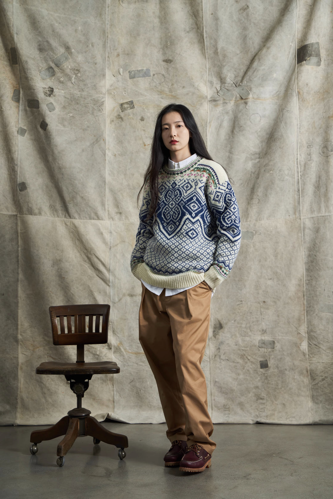 Coarse Knit Pullover