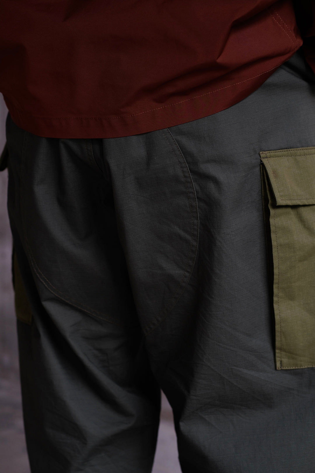 Cargo Trousers with Drawstring