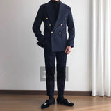 Double-row Casual Winter Suit