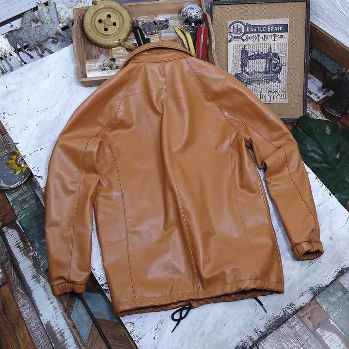 Coach Uniform Cowhide Jacket