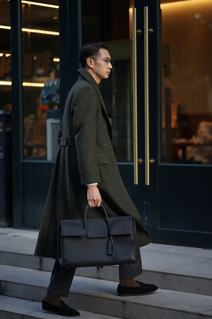 Winter Wool School Coat