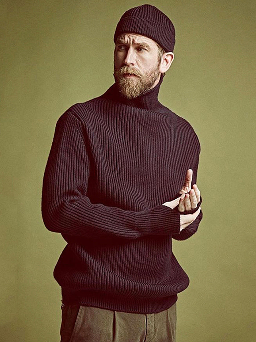 Business Turtleneck Sweater