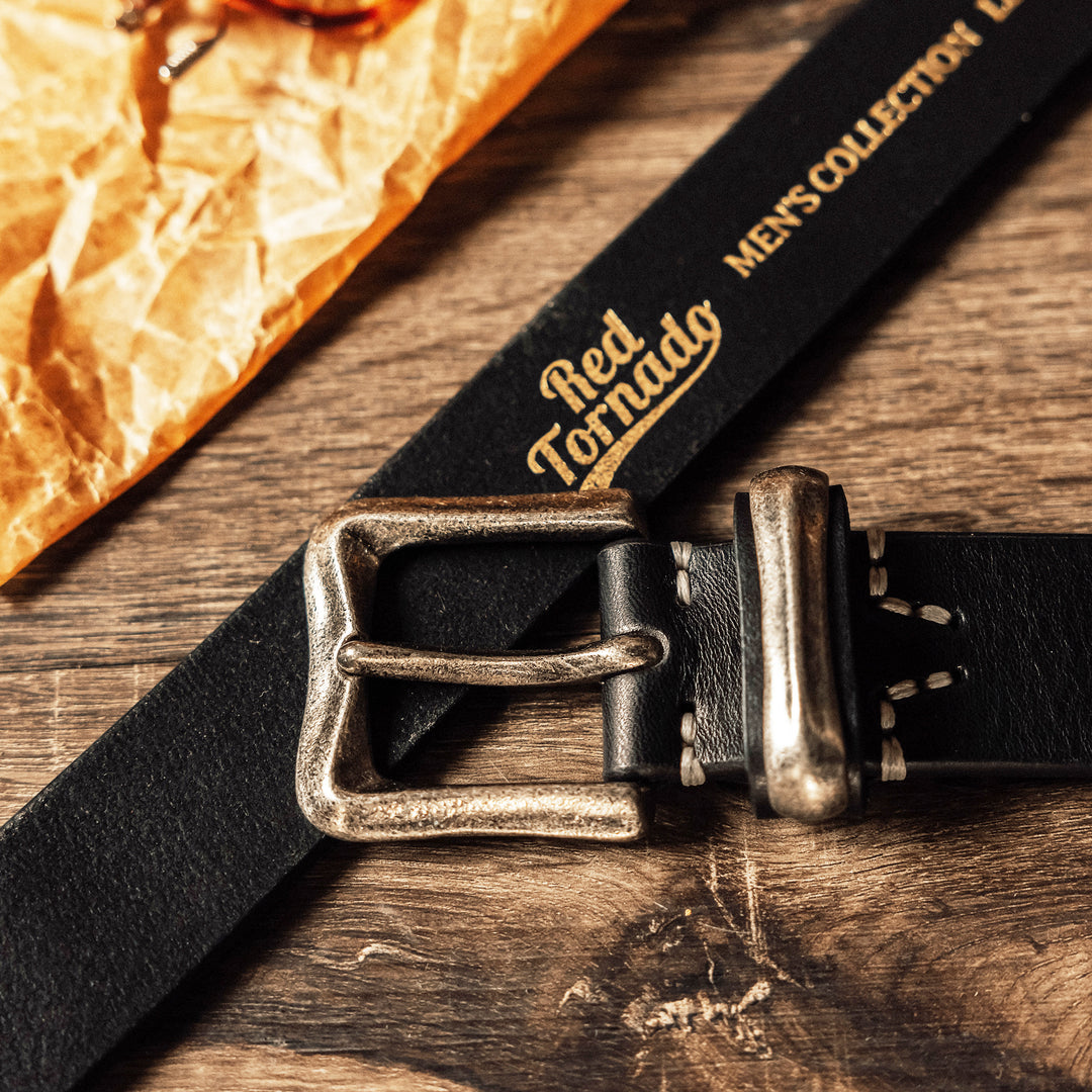 Cowhide Brass Belt