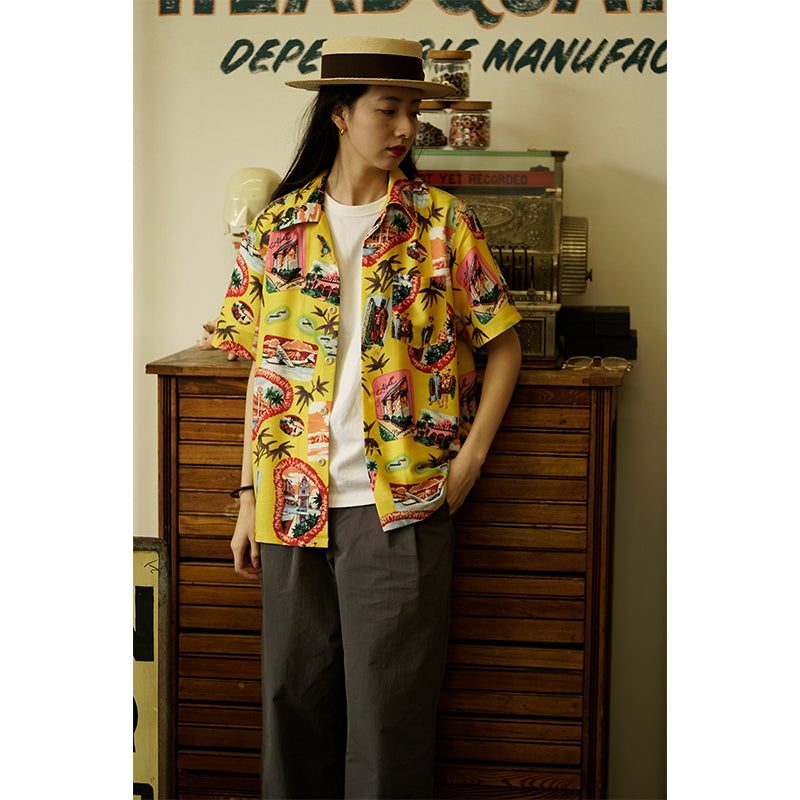 Classic Print Aloha Shirt