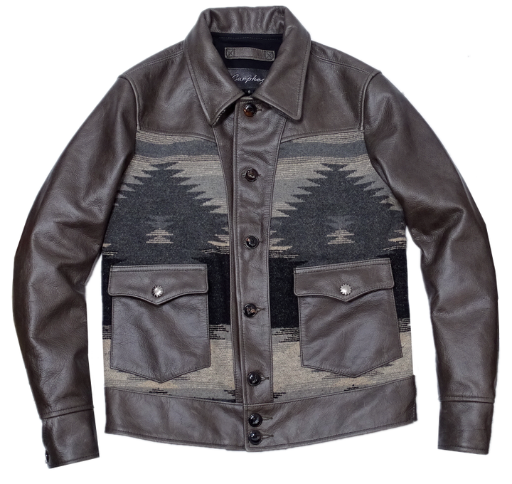 Navajo Cowhide Jacket