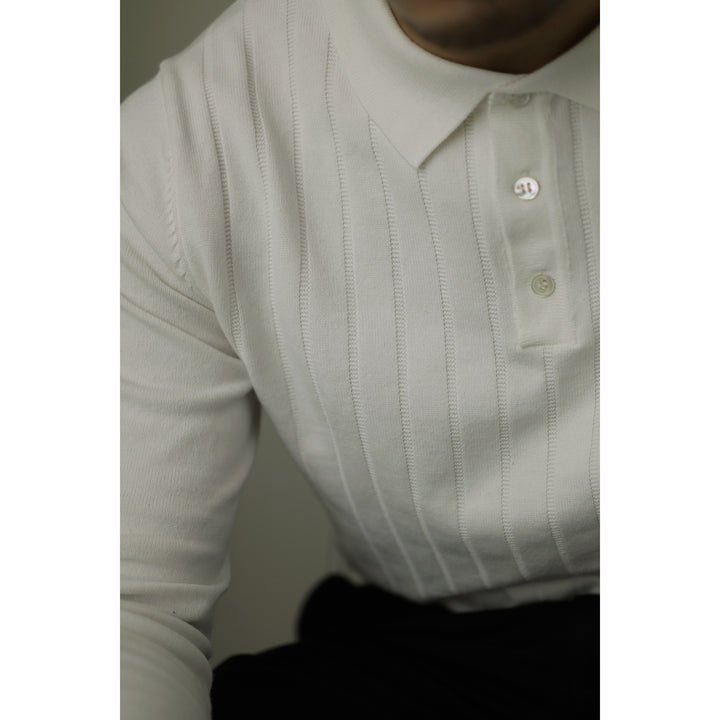 Lapel Polo Sweater