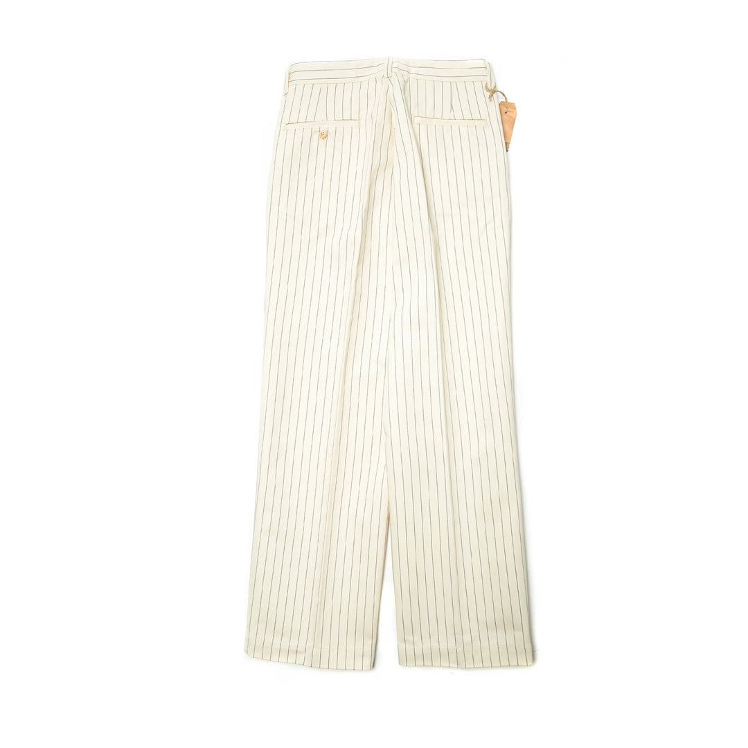 Striped Wide Leg Trousers