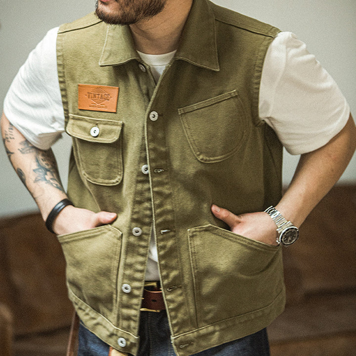 Militarystyle Wind Vest