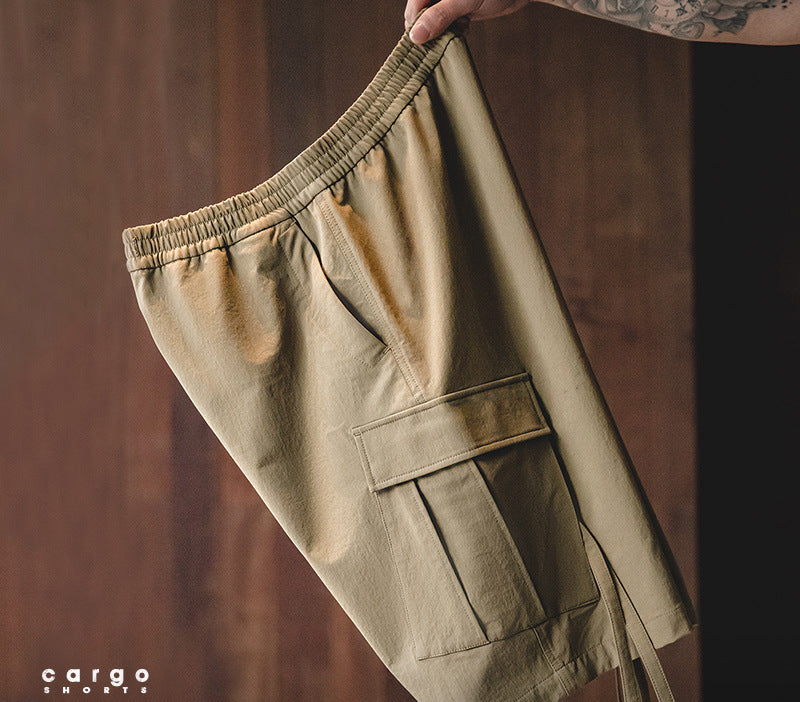 Multi-Pocket Cargo Shorts