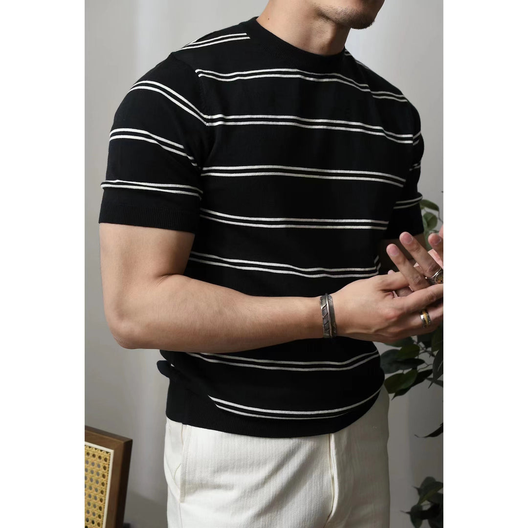 Striped Cotton Tee