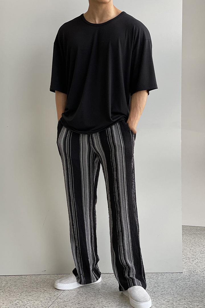 Vertical Stripe Trousers