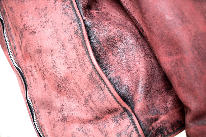 Slim-Fit Leather Jacket