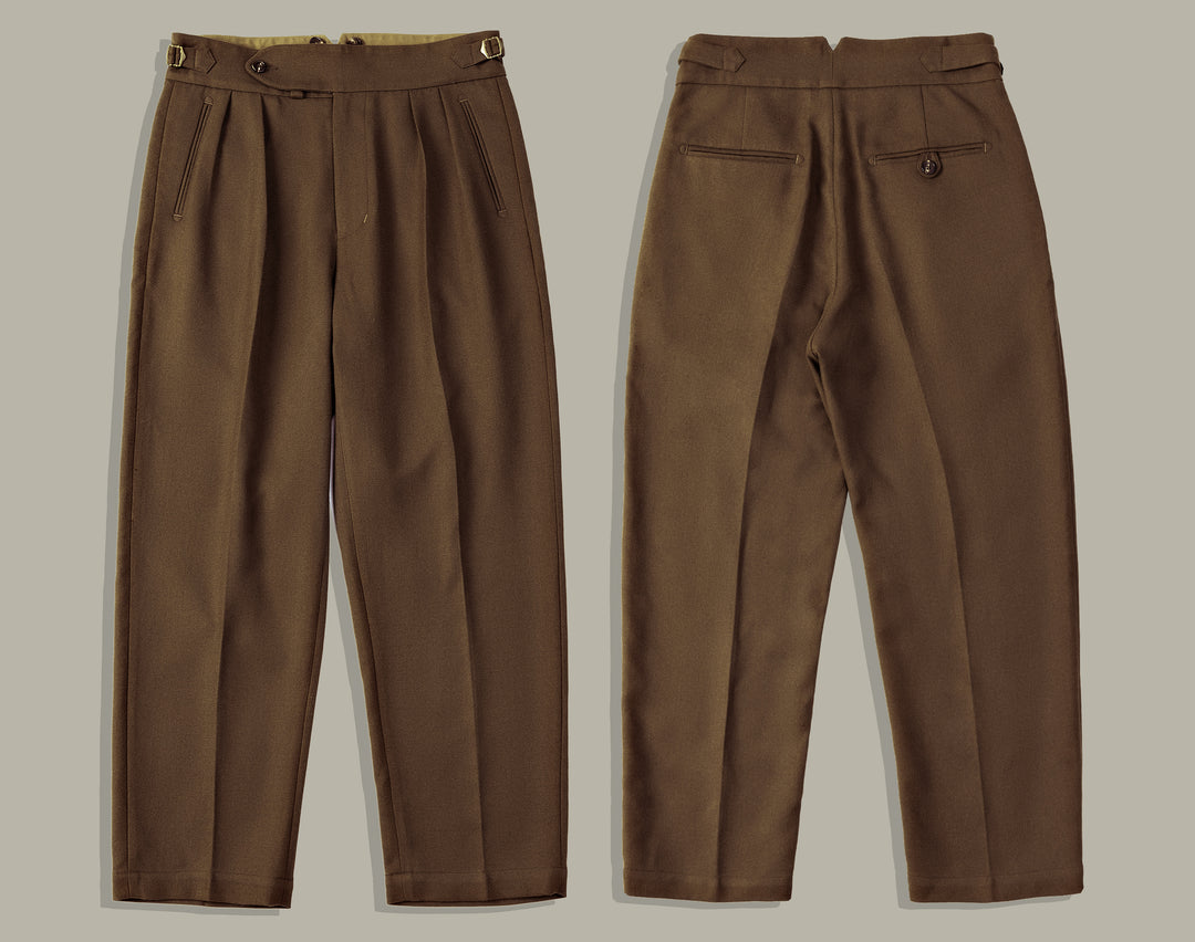 Wrinkle-Free Vintage Trousers