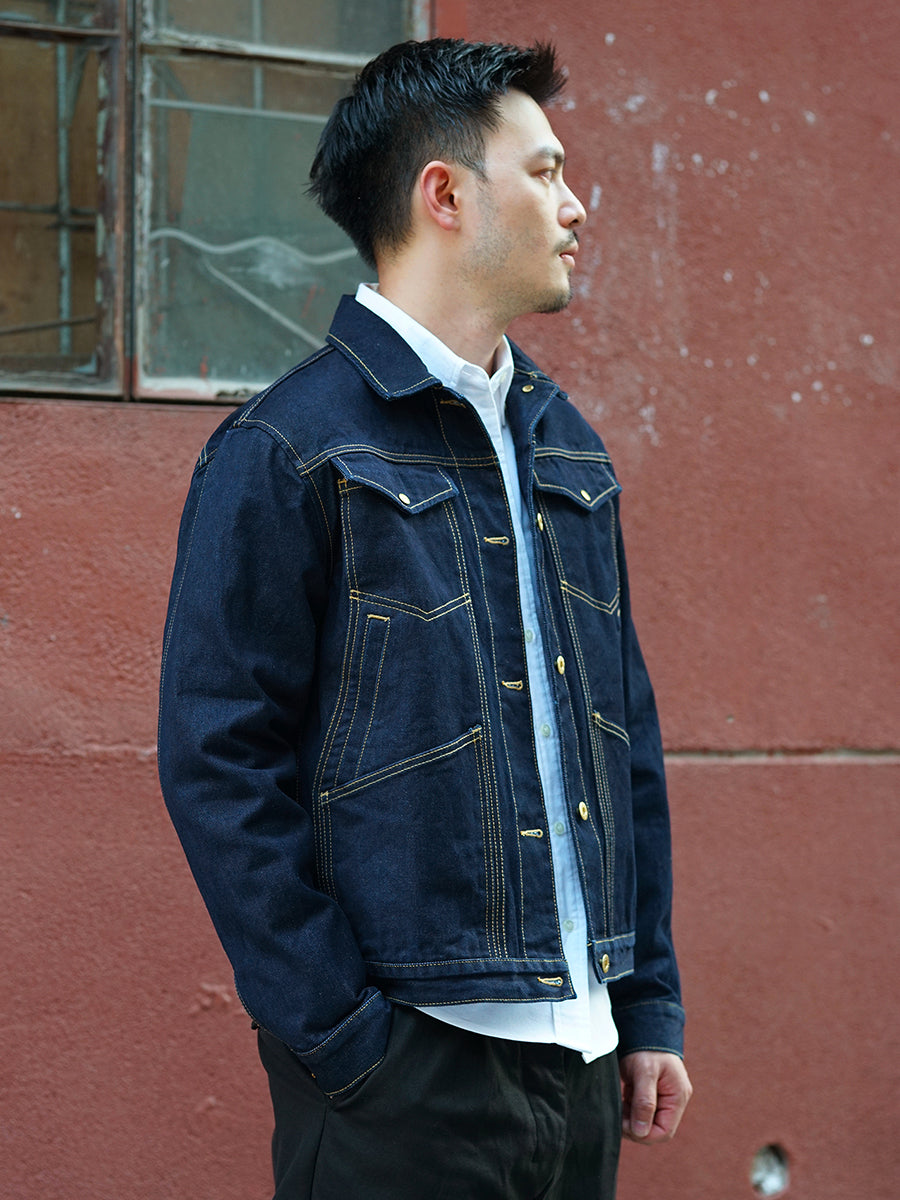 Multi-Pocket Denim Jacket