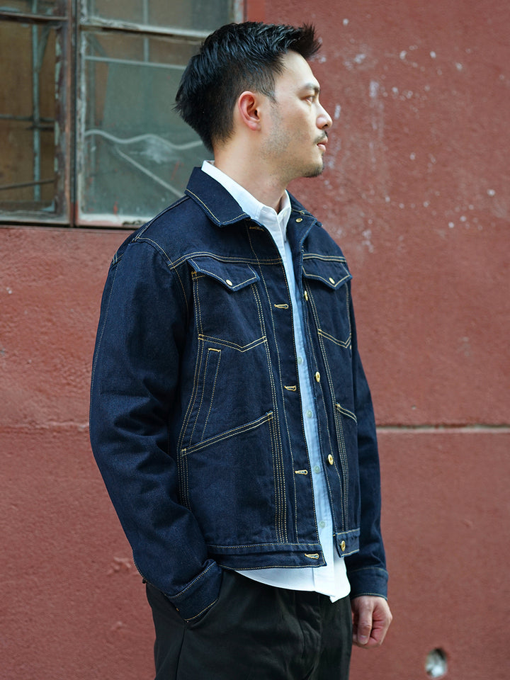 Multi-Pocket Denim Jacket