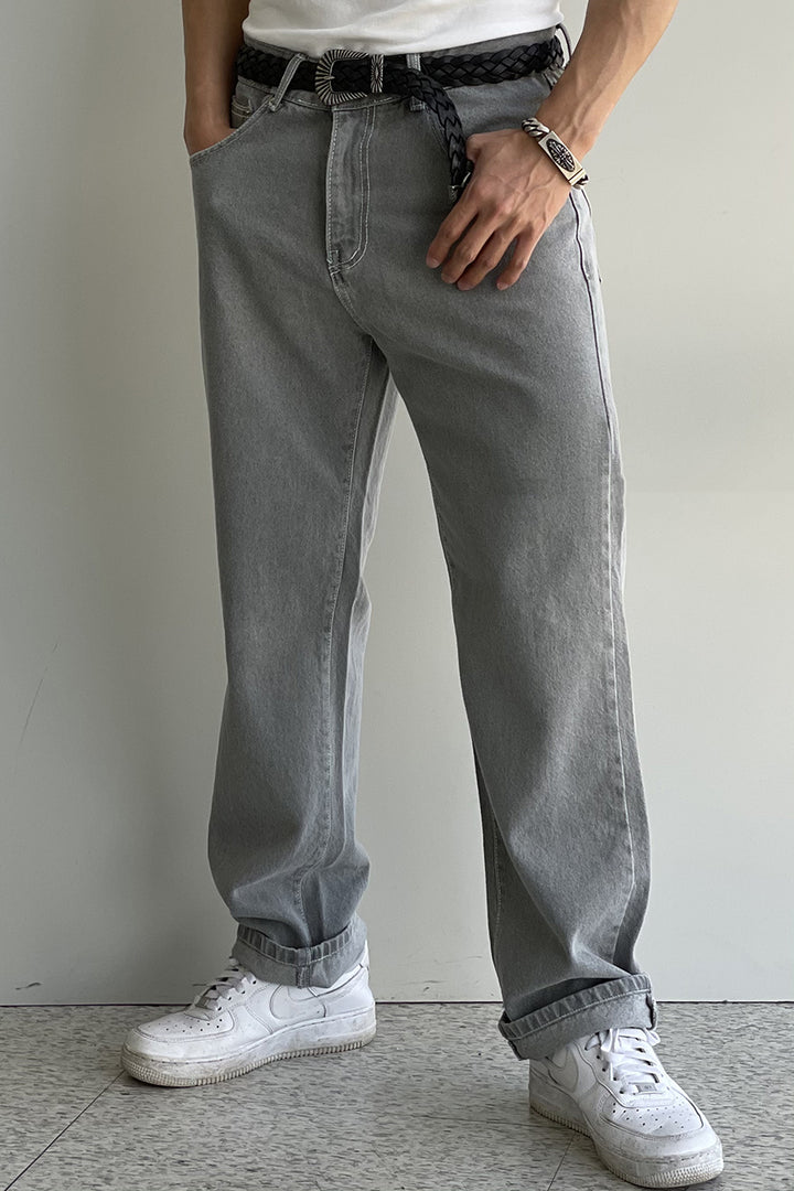 Light Smoke Gray Jeans